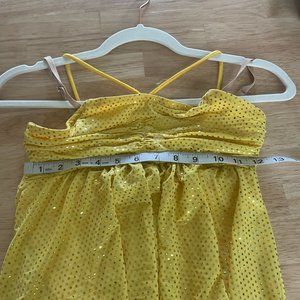 Skating on sunshine figure skating dress